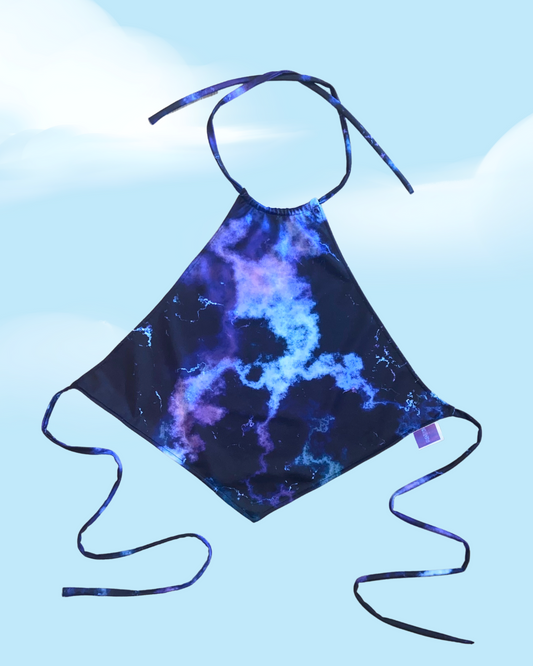 Festival and rave bandana crop top